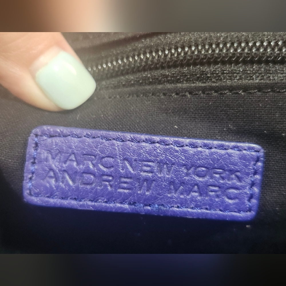 Marc New York Andrew Marc Handbag - Purple - Picture 3 of 4